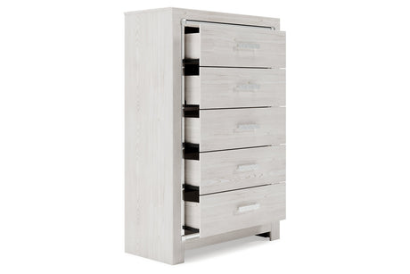 Altyra White Chest of Drawers from Ashley - Luna Furniture