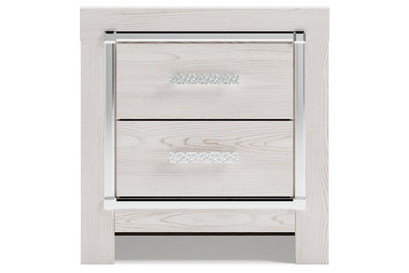 Altyra White Nightstand from Ashley - Luna Furniture