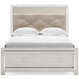 Altyra White Upholstered LED Youth Panel Bedroom Set from Ashley - Luna Furniture