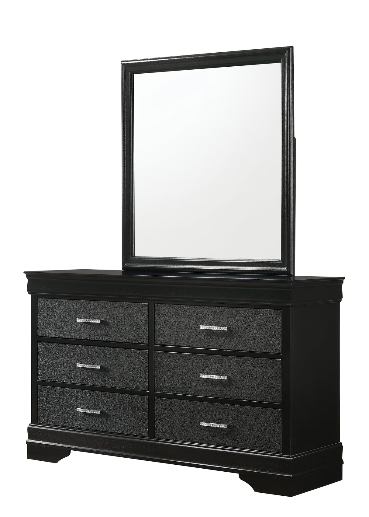 Amalia Black Panel Youth Bedroom Set from Crown Mark - Luna Furniture