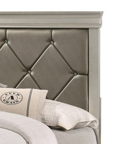 Amalia Champagne Silver Panel Youth Bedroom Set from Crown Mark - Luna Furniture