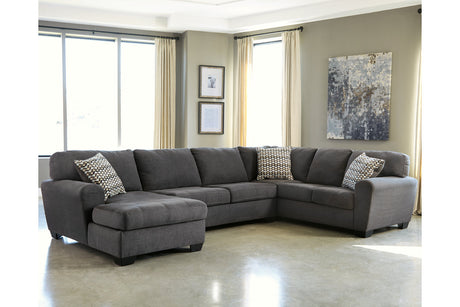 Ambee Slate 3-Piece LAF Chaise Sectional from Ashley - Luna Furniture