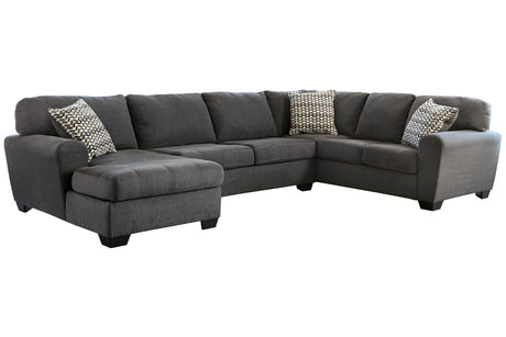 Ambee Slate 3-Piece LAF Chaise Sectional from Ashley - Luna Furniture