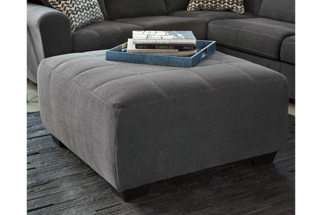 Ambee Slate Oversized Accent Ottoman from Ashley - Luna Furniture