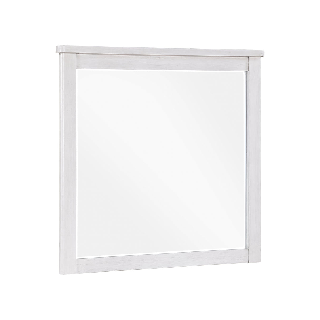 Ambrose Antique White/Gray Mirror (Mirror Only) from Homelegance - Luna Furniture