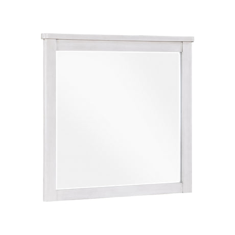 Ambrose Antique White/Gray Mirror (Mirror Only) from Homelegance - Luna Furniture