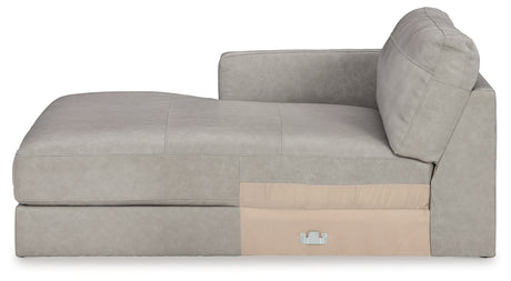 Amiata Glacier Left-Arm Facing Corner Chaise from Ashley - Luna Furniture