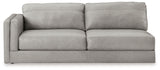 Amiata Glacier Left-Arm Facing Sofa from Ashley Furniture - Luna Furniture