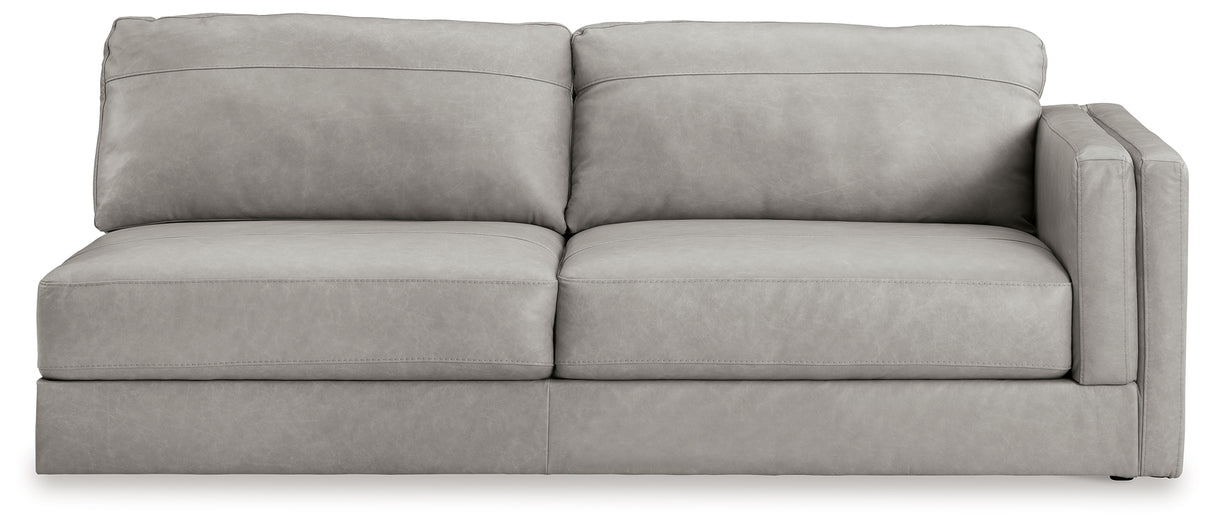 Amiata Glacier Right-Arm Facing Sofa from Ashley Furniture - Luna Furniture