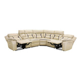 Amite Beige 6-Piece Power Reclining Sectional from Homelegance - Luna Furniture
