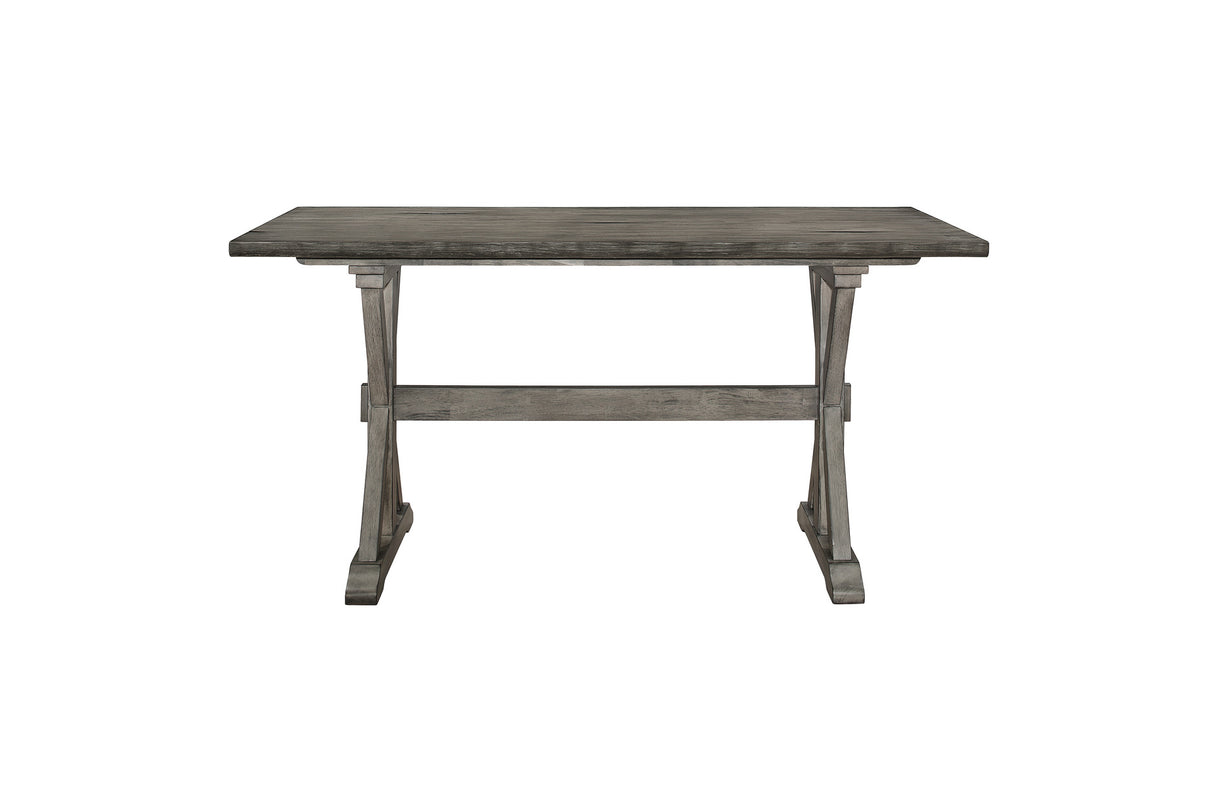 Amsonia Gray/Black X-Back Counter Height Set from Homelegance - Luna Furniture