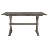 Amsonia Gray/White X-Back Counter Height Set from Homelegance - Luna Furniture