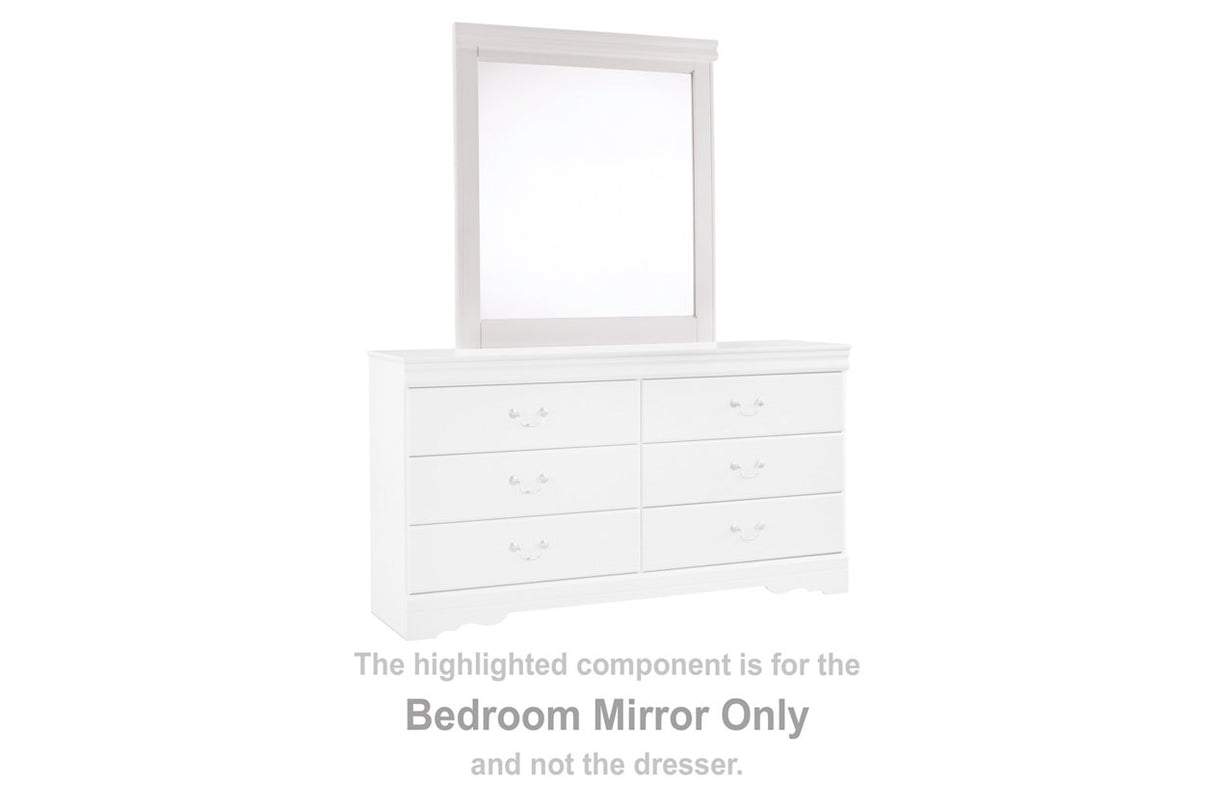 Anarasia White Bedroom Mirror (Mirror Only) from Ashley - Luna Furniture