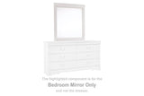 Anarasia White Bedroom Mirror (Mirror Only) from Ashley - Luna Furniture
