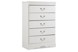 Anarasia White Chest of Drawers from Ashley Furniture - Luna Furniture