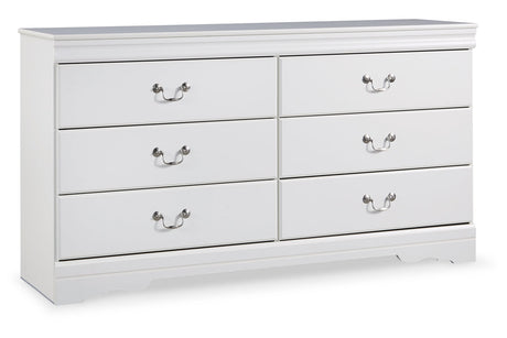 Anarasia White Dresser from Ashley - Luna Furniture
