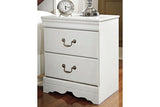 Anarasia White Nightstand from Ashley - Luna Furniture
