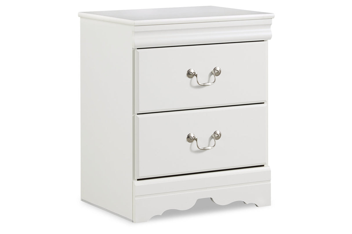 Anarasia White Nightstand from Ashley - Luna Furniture