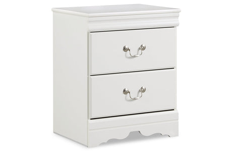 Anarasia White Nightstand from Ashley - Luna Furniture