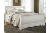 Anarasia White Queen Sleigh Bed from Ashley - Luna Furniture