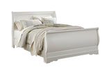 Anarasia White Queen Sleigh Bed from Ashley - Luna Furniture