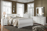 Anarasia White Sleigh Bedroom Set from Ashley - Luna Furniture