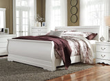 Anarasia White Sleigh Bedroom Set from Ashley - Luna Furniture