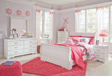 Anarasia White Youth Sleigh Bedroom Set from Ashley - Luna Furniture