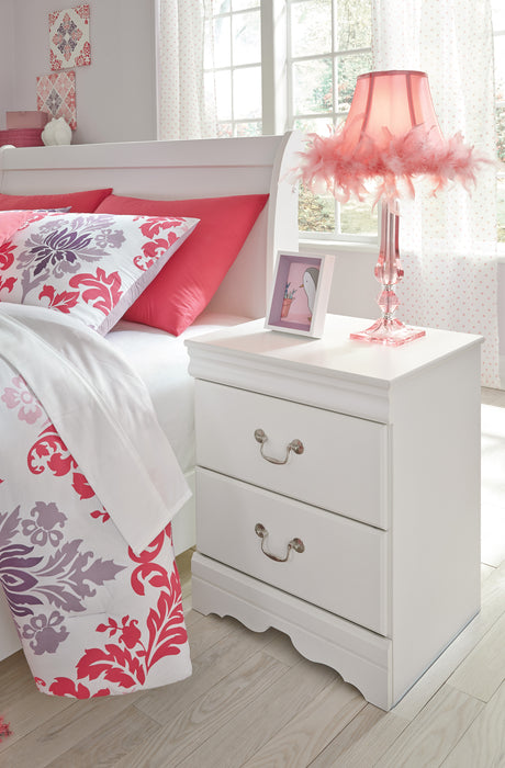 Anarasia White Youth Sleigh Bedroom Set from Ashley - Luna Furniture