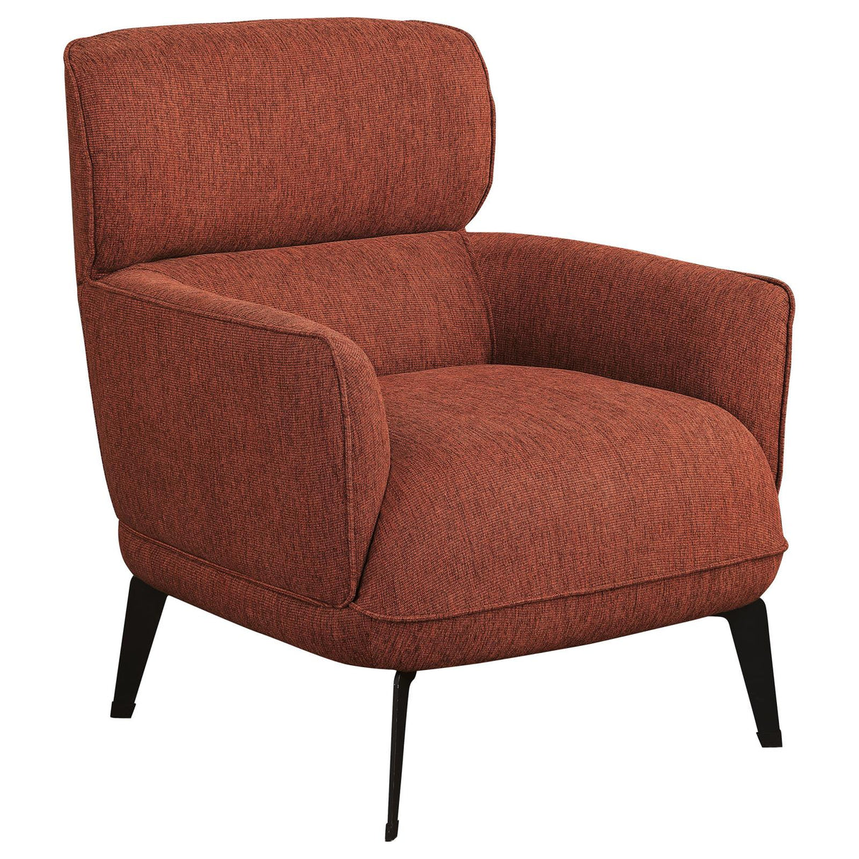 Andrea Orange Heavy Duty High Back Accent Chair from Coaster - Luna Furniture