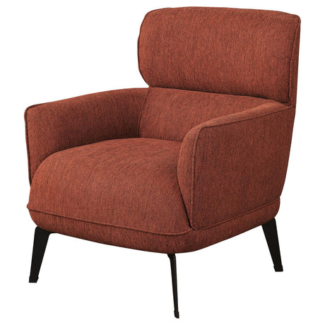 Andrea Orange Heavy Duty High Back Accent Chair from Coaster - Luna Furniture