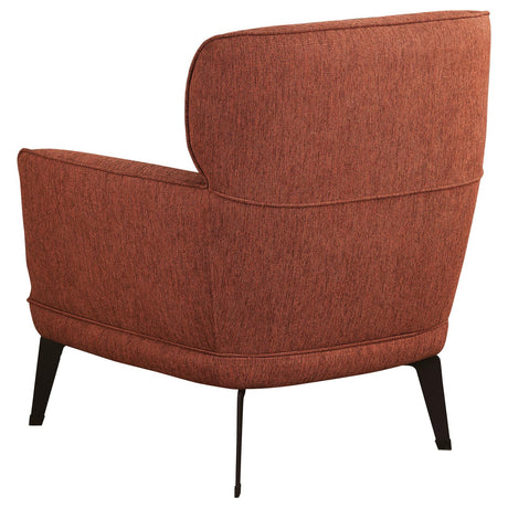 Andrea Orange Heavy Duty High Back Accent Chair from Coaster - Luna Furniture