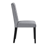 Andreas Gray Dining Side Chair, Set of 2 from Homelegance - Luna Furniture