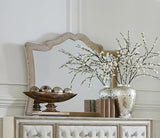 Antonella Camel Mirror with Nailhead Trim (Mirror Only) from Coaster - Luna Furniture