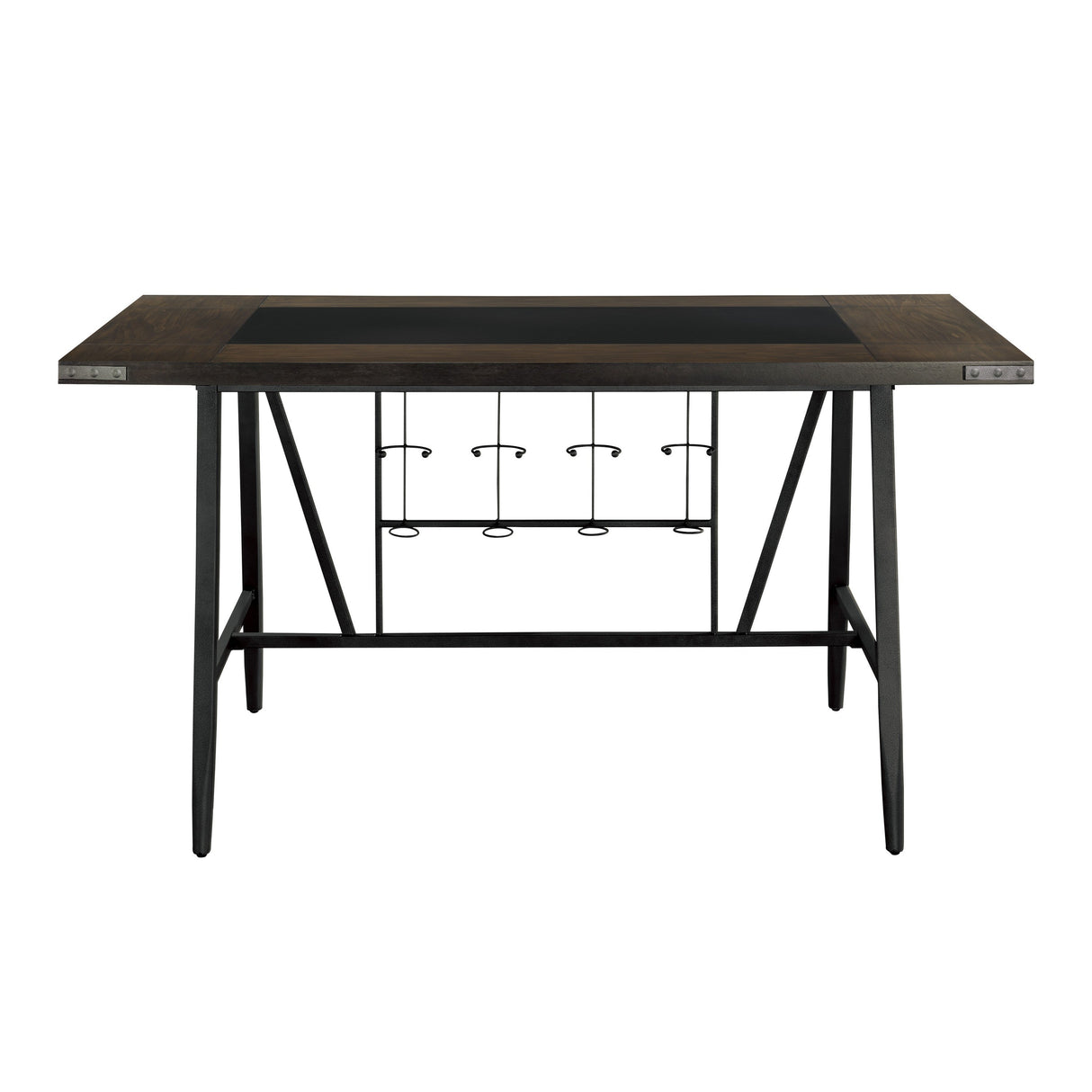 Appert Brown/Dark Gray Counter Height Table from Homelegance - Luna Furniture
