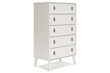 Aprilyn White Chest of Drawers from Ashley - Luna Furniture