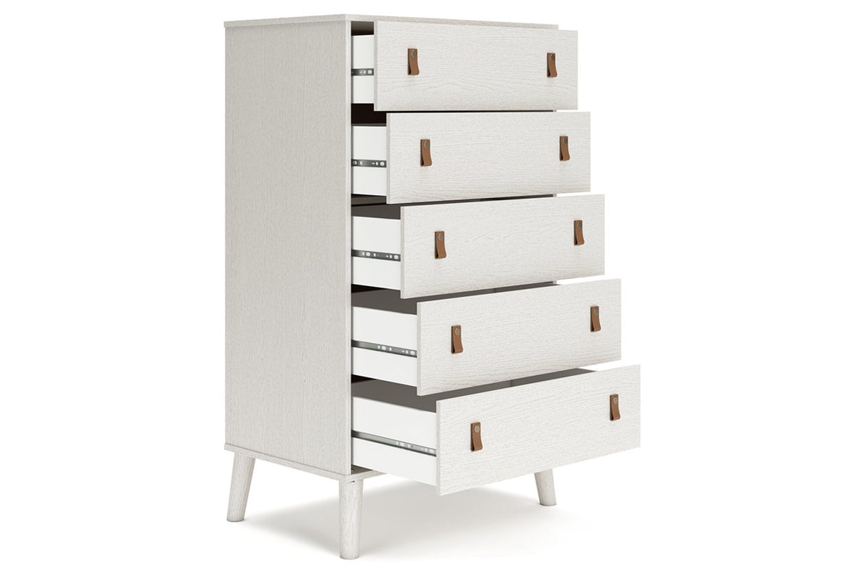 Aprilyn White Chest of Drawers from Ashley - Luna Furniture