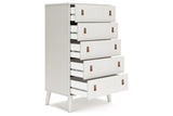 Aprilyn White Chest of Drawers from Ashley - Luna Furniture