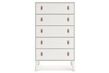 Aprilyn White Chest of Drawers from Ashley - Luna Furniture