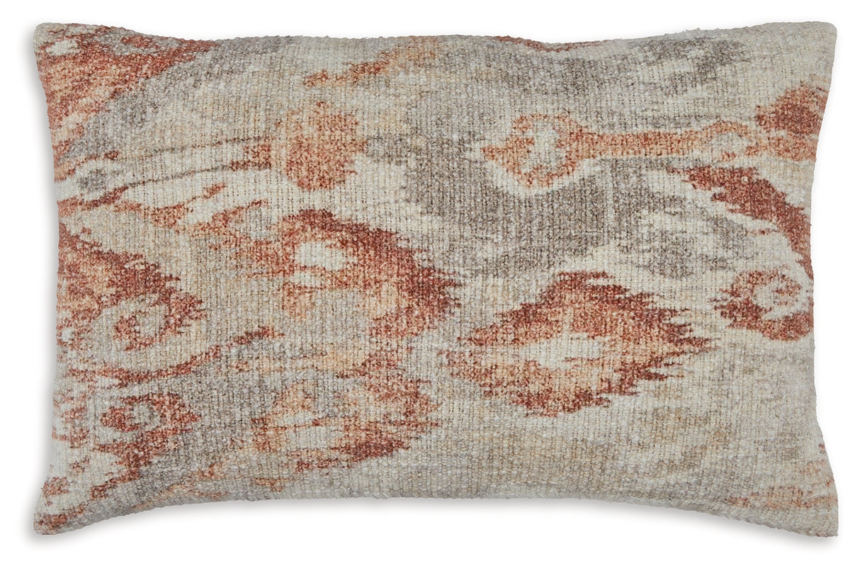 Aprover Rust/Gray/White Pillow (Set of 4) from Ashley - Luna Furniture