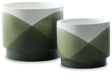 Ardenridge Green/White Planter from Ashley - Luna Furniture