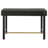 Arini Black 2-Drawer Vanity Desk Makeup Table from Coaster - Luna Furniture