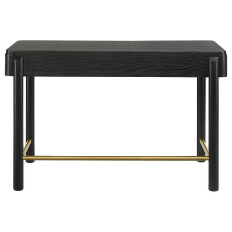 Arini Black 2-Drawer Vanity Desk Makeup Table from Coaster - Luna Furniture