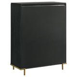 Arini Black 5-Drawer Bedroom Chest from Coaster - Luna Furniture