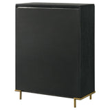 Arini Black 5-Drawer Bedroom Chest from Coaster - Luna Furniture