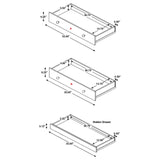 Arini Black 5-Drawer Bedroom Chest from Coaster - Luna Furniture