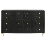 Arini Black 8-Drawer Bedroom Dresser from Coaster - Luna Furniture