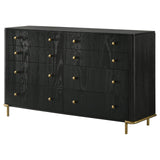 Arini Black 8-Drawer Bedroom Dresser from Coaster - Luna Furniture