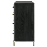 Arini Black 8-Drawer Bedroom Dresser from Coaster - Luna Furniture