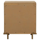 Arini Sand Wash 3-Drawer Nightstand with Dual USB Ports from Coaster - Luna Furniture